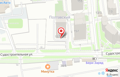 Супермаркет Пятёрочка в Красноярске на карте