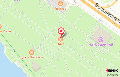 Кафе Русские Блины на улице Добролюбова на карте