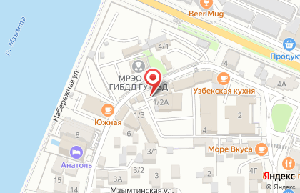 Автомойка в Сочи на карте