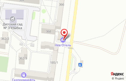 Нев-Отель на карте