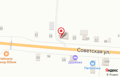 Магазин Волжская рыба на Советской улице на карте