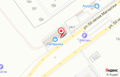 Служба доставки еды Mojo`Food на карте