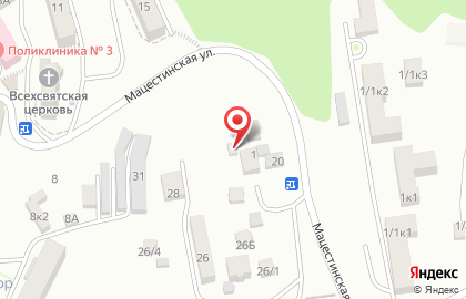 Торгово-монтажная компания на улице Мацестинской на карте