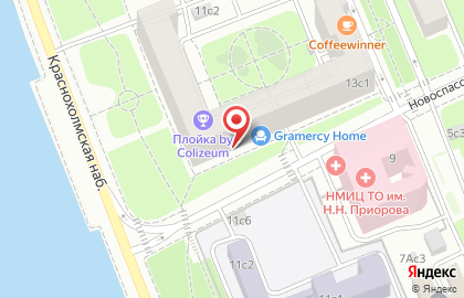Gramercy Home на Краснохолмской набережной на карте