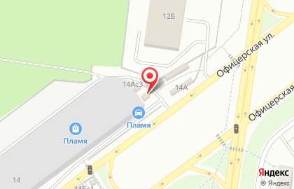 Магазин Шинное место в Автозаводском районе на карте