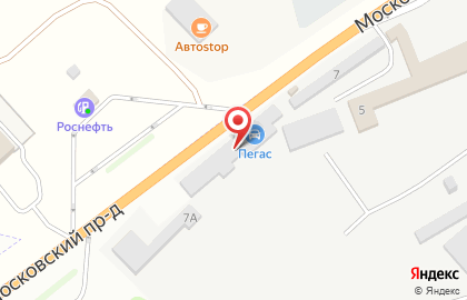 Мастерская по пошиву и продаже меховых изделий на Московском проезде на карте