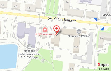 ТВТ, телерадиокомпания на улице Карла Маркса на карте