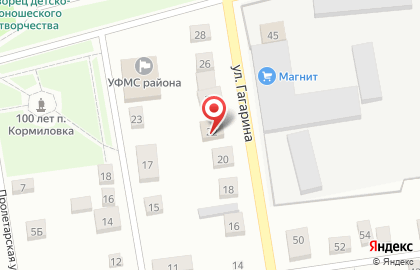 МясоМаркет на улице Гагарина на карте