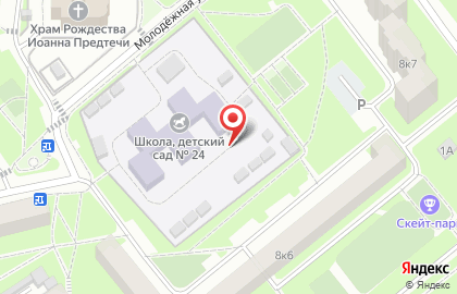 Участковый пункт полиции, г. Лесной городок на карте