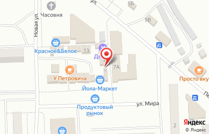 Фирменный магазин Акашево в Йошкар-Оле на карте