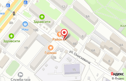 Торговый центр Десятка на карте