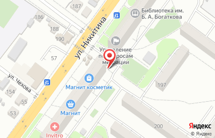 Магазин в Новосибирске на карте
