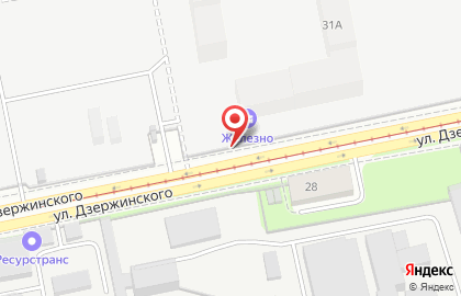 ООО АКВАХИМ на улице Дзержинского на карте