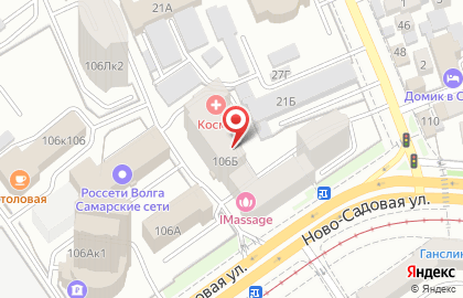 НВ на Ново-Садовой улице на карте