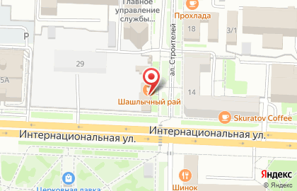 Кафе Армянский шашлычный рай на карте