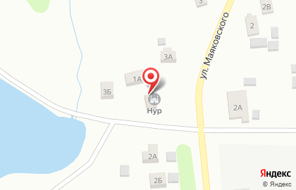 НУР, мечеть, пос. Октябрьский на карте