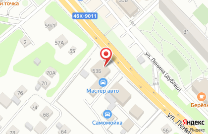 Шиномонтажный пост в Красногорске на карте