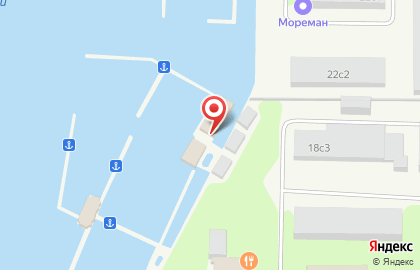 Ресторан НЕПТУН на Набережной улице в Долгопрудном на карте