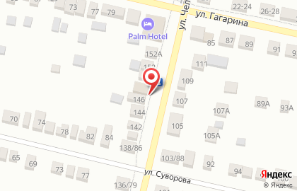 Магазин автозапчастей Express на улице Челюскинцев на карте