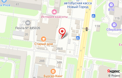 Киоск по продаже фруктов и овощей на Революционной улице на карте