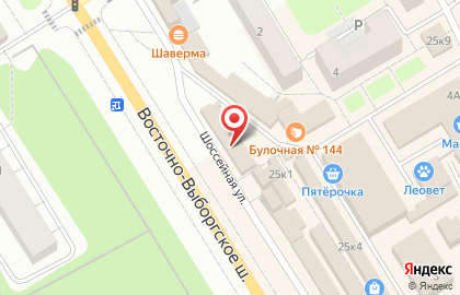 Бистро в Санкт-Петербурге на карте
