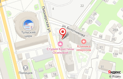 Строящиеся объекты, ООО Анкер на карте