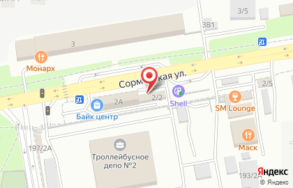 Торгово-строительная компания в Карасунском районе на карте