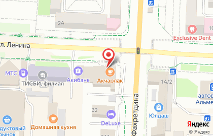 Кафе-ресторан Акчарлак на карте