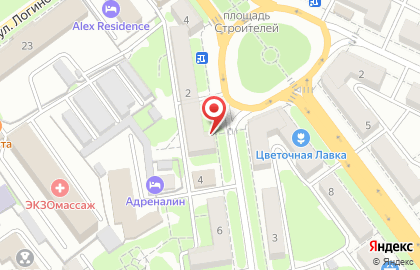 Киоск по продаже печатной продукции на улице Чайковского на карте
