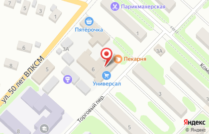 Охранное предприятие Тауэр в Торговом переулке на карте