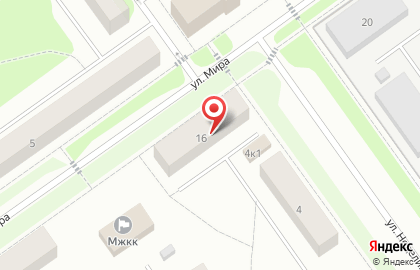 Продовольственный магазин Кристалл в Архангельске на карте