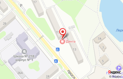 Дента на улице Мира на карте
