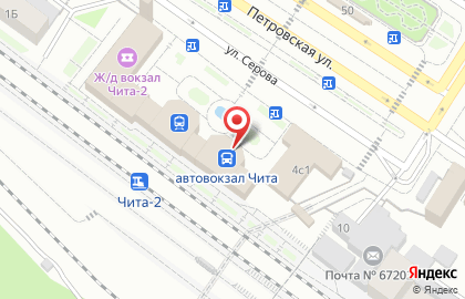 Банк ВТБ в Ингодинском районе на карте
