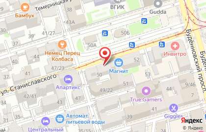 Бар Сова на улице Станиславского на карте