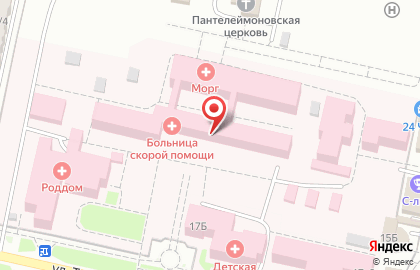 ГБУЗ СК "Городская клиническая поликлиника №6" города Ставрополя на карте