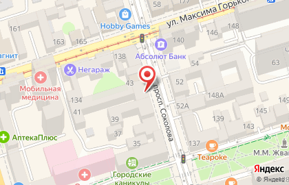 Оружейный двор на проспекте Соколова на карте