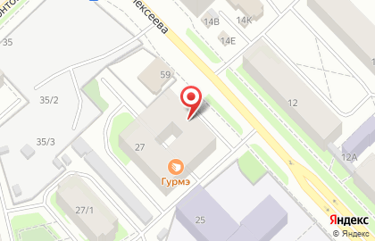 Домашняя кулинария Гурм`Э на улице Петра Алексеева на карте