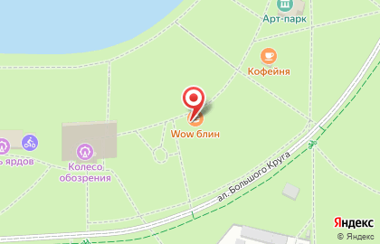 Киоск фастфудной продукции WOW! Блин на Соколиной Горе на карте