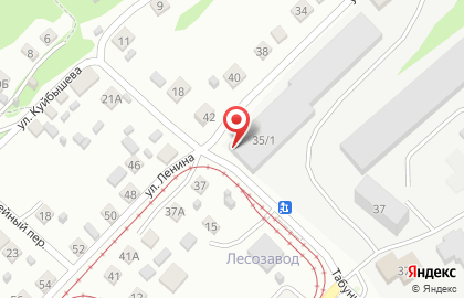 Продуктовый магазин в Барнауле на карте