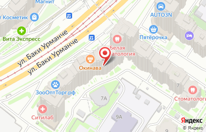 Интернет-магазин офисной мебели Офисна5.рф на карте