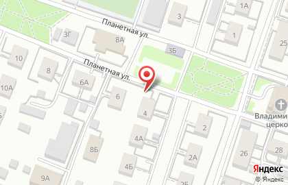 Домоуправляющая компания Сормовского района, ОАО на Планетной улице на карте