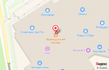 Кофейня-пекарня Французский Пекарь на улице Репина на карте