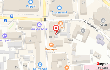 Инвестиционная компания БКС Брокер в Советском районе на карте