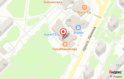 Пиццерия Мама Pizza на карте