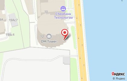 Бизнес-центр класса А DM Tower на карте