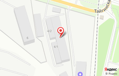 ISOVER, ООО Сен-Гобен Строительная Продукция Рус на Тайгинской улице на карте