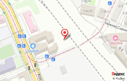 Студия эффективной растяжки На шпагате в 3-м Сыромятническом переулке на карте
