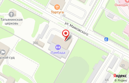 Пункт выдачи заказов Faberlic на улице Маяковского на карте