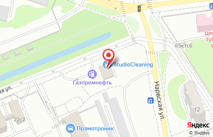 Автосервис Studiocleaning на Выборгской улице на карте