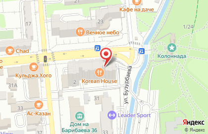 Ресторан Korean House на улице Гоголя на карте